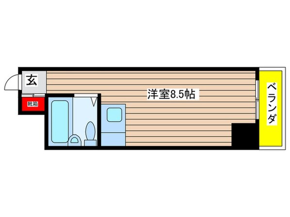 チサンマンション桜通久屋(201)の物件間取画像